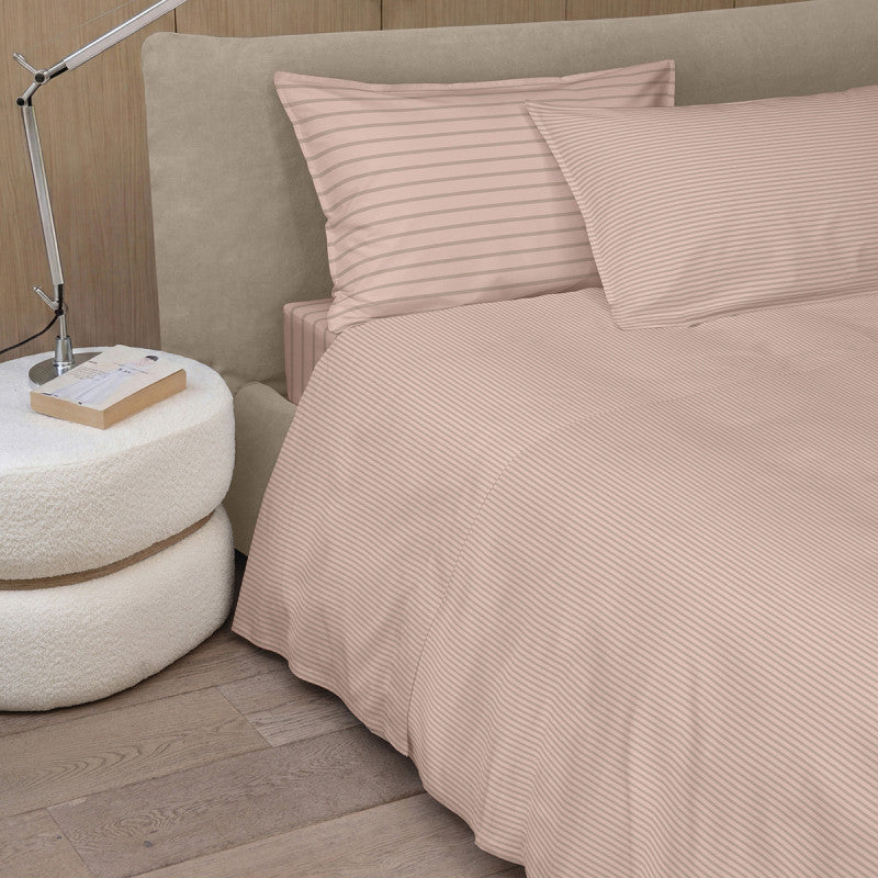 Completo Lenzuola in Percalle FAZZINI Smarty -  Easy Stripes