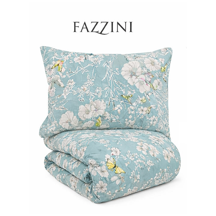 Parure Copripiumino in Cotone FAZZINI - Farfalle