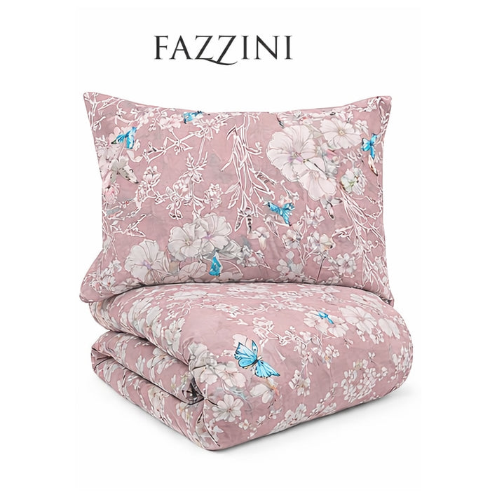 Parure Copripiumino in Cotone FAZZINI - Farfalle