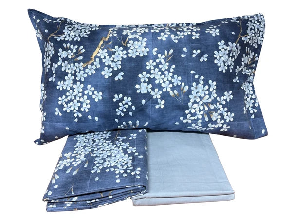 FAZZINI Cotton Flannel Sheet Set - Kimono