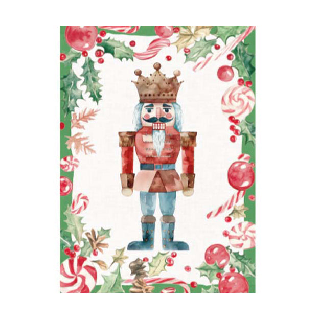 Strofinaccio con Stampa Digitale Natalizia - Firbel