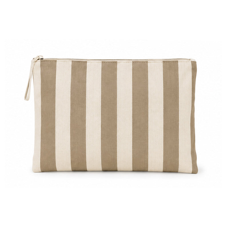 Pochette a Righe con Zip - Garcia