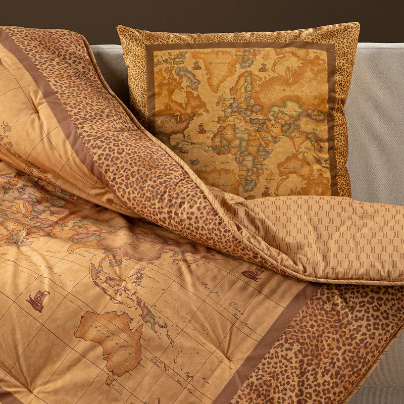 Plaid in Cotone Imbottito 1^ CLASSE ALVIERO MARTINI - Geo Leopard