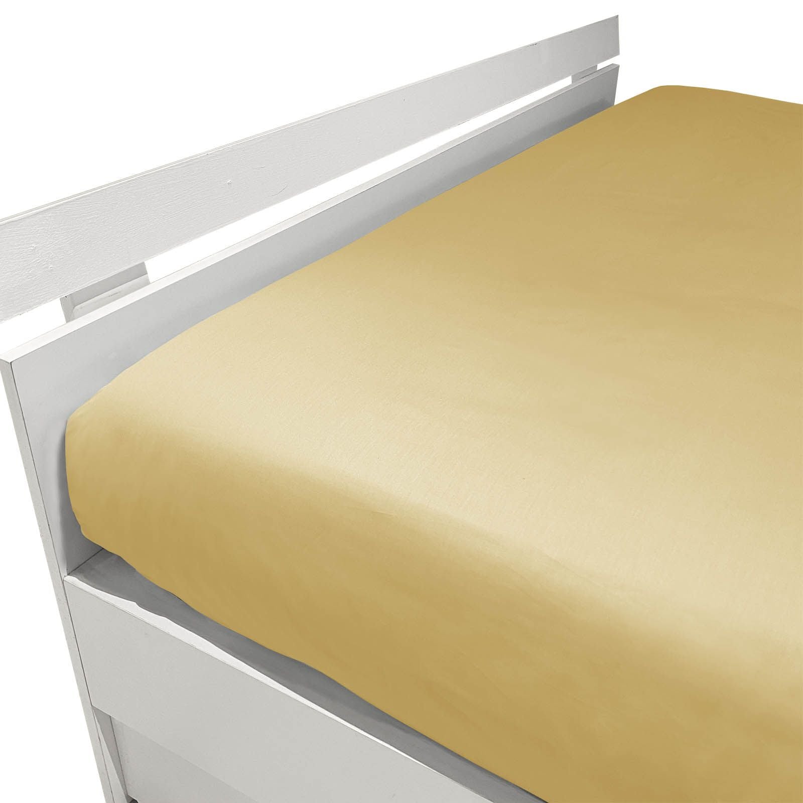 Fitted Sheet in Percale MIRABELLO - Louisiana Plain 