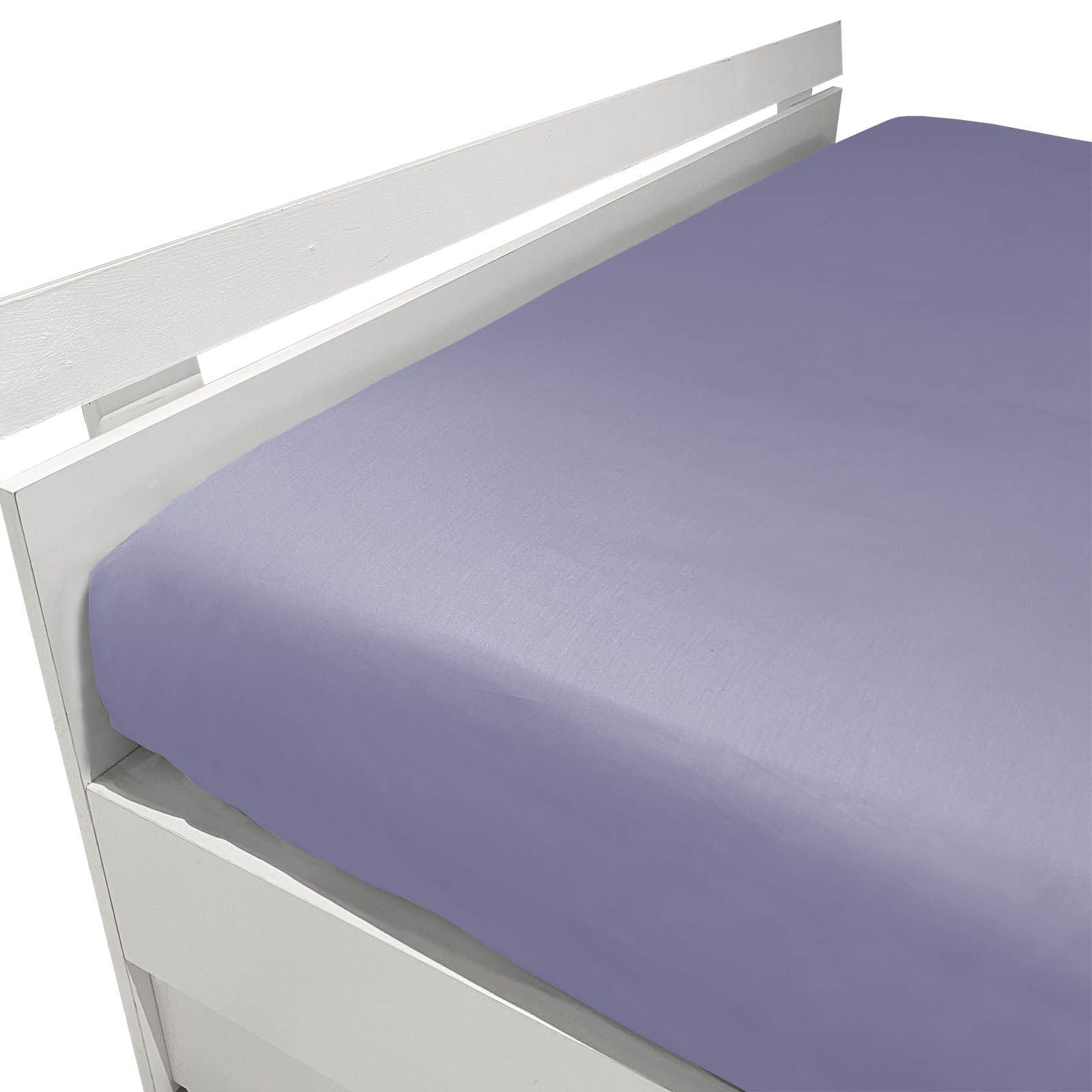 Fitted Sheet in Percale MIRABELLO - Louisiana Plain 