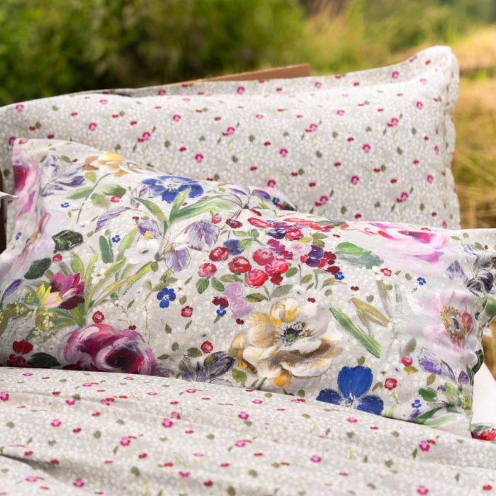 Parure Copripiumino Matrimoniale In Raso TESSITURA TOSCANA - Grace