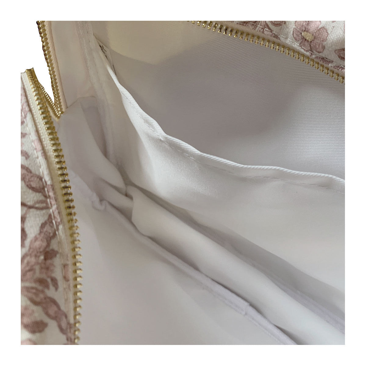 Beauty Case con doppia cerniera MATHILDE M.- Entelacs Fleuri