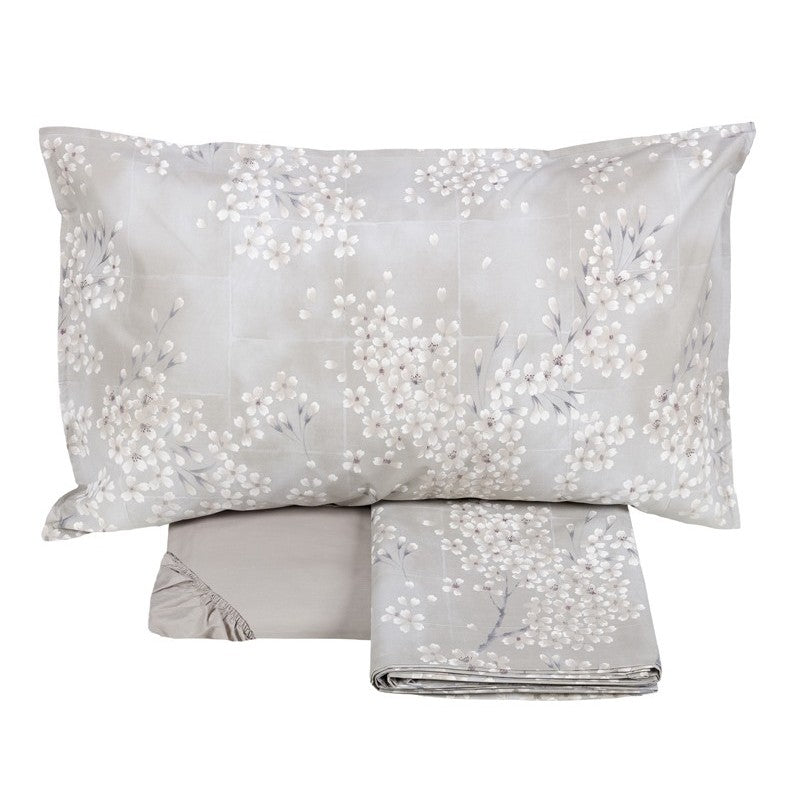 FAZZINI Cotton Flannel Sheet Set - Kimono