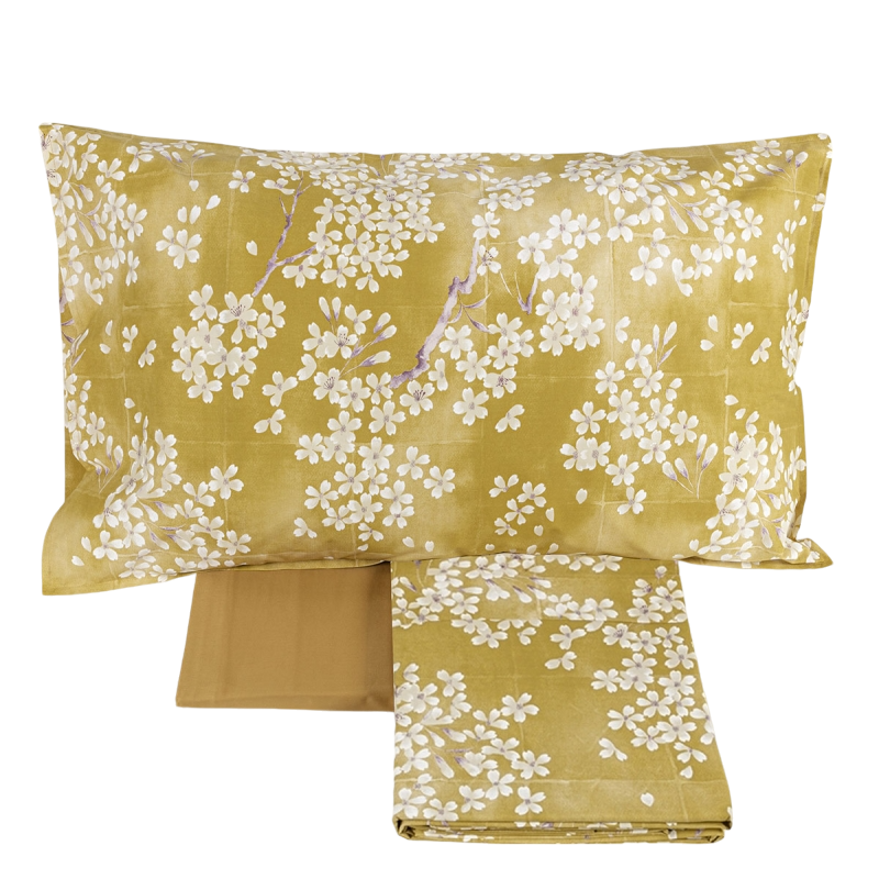 Completo Lenzuola Copriletto in Percalle FAZZINI - Kimono