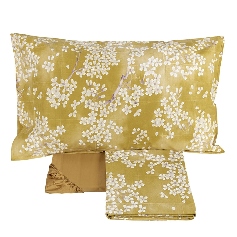 Completo Lenzuola Copriletto in Percalle FAZZINI - Kimono
