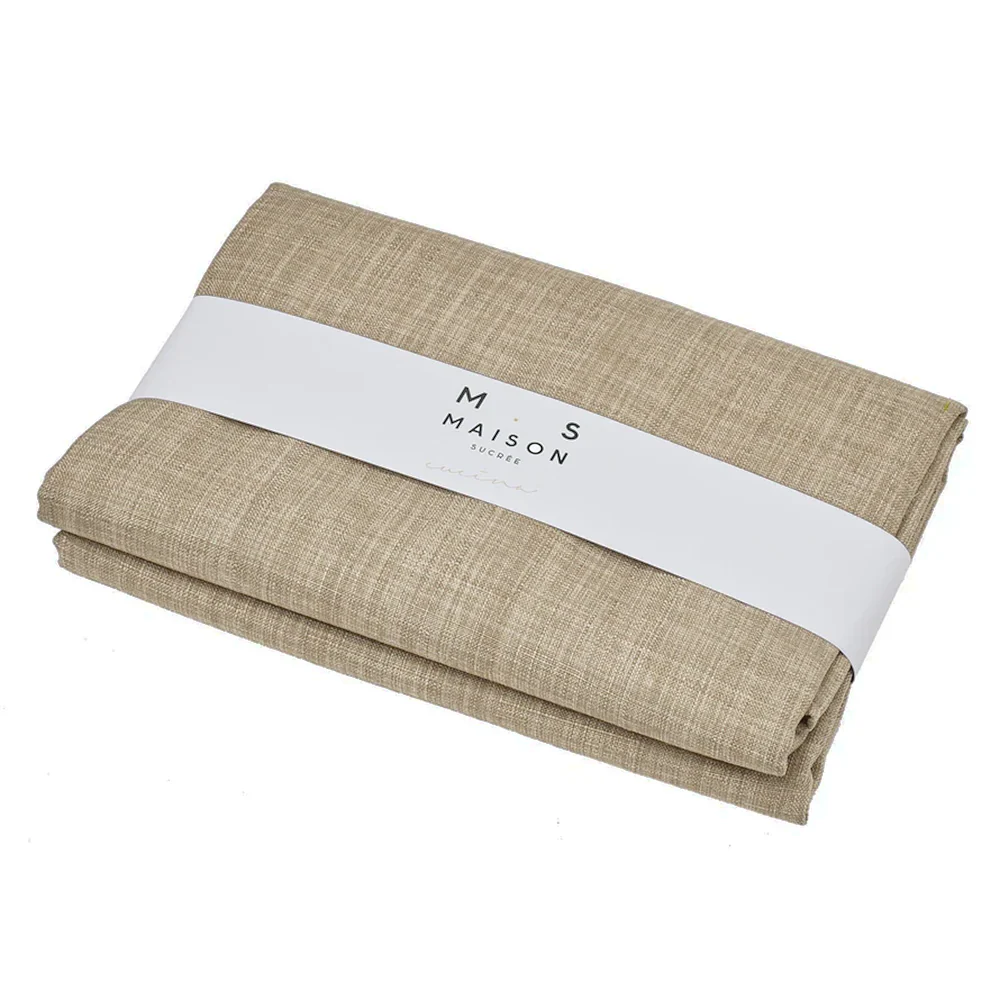 MAISON SUCRÈE Plain Color Stain Resistant Tablecloth - Korin