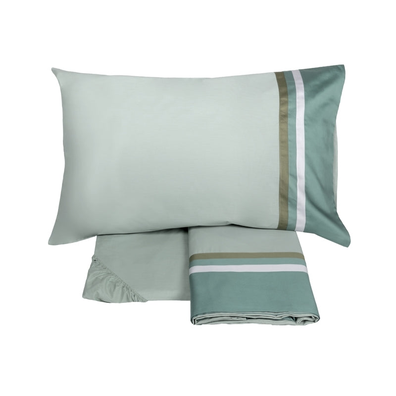 Completo lenzuola in Raso di Cotone FAZZINI - Kubric