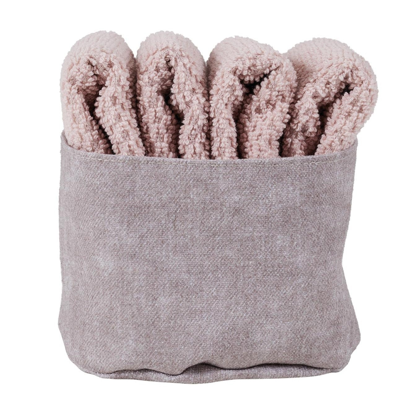 Cestino Joy Con 8 Lavette - 4 In Spugna E 4 In Tessuto Per Pulizie - Foto 8