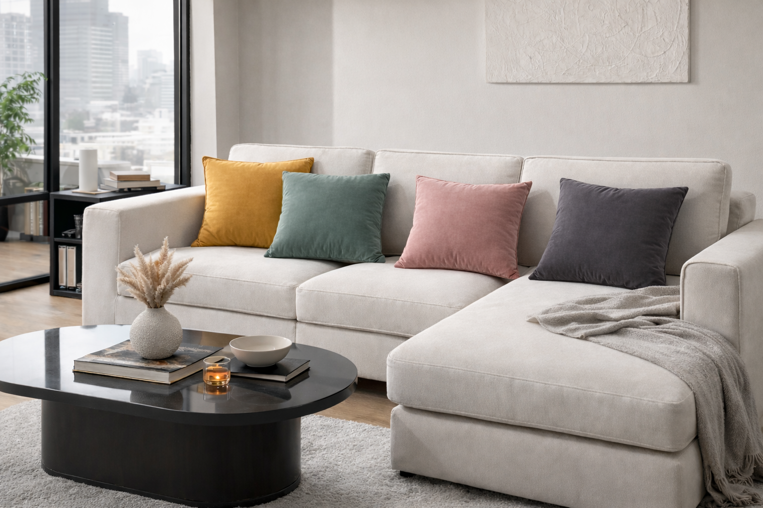 Cuscino Arredo in Velluto BORBONESE - Living