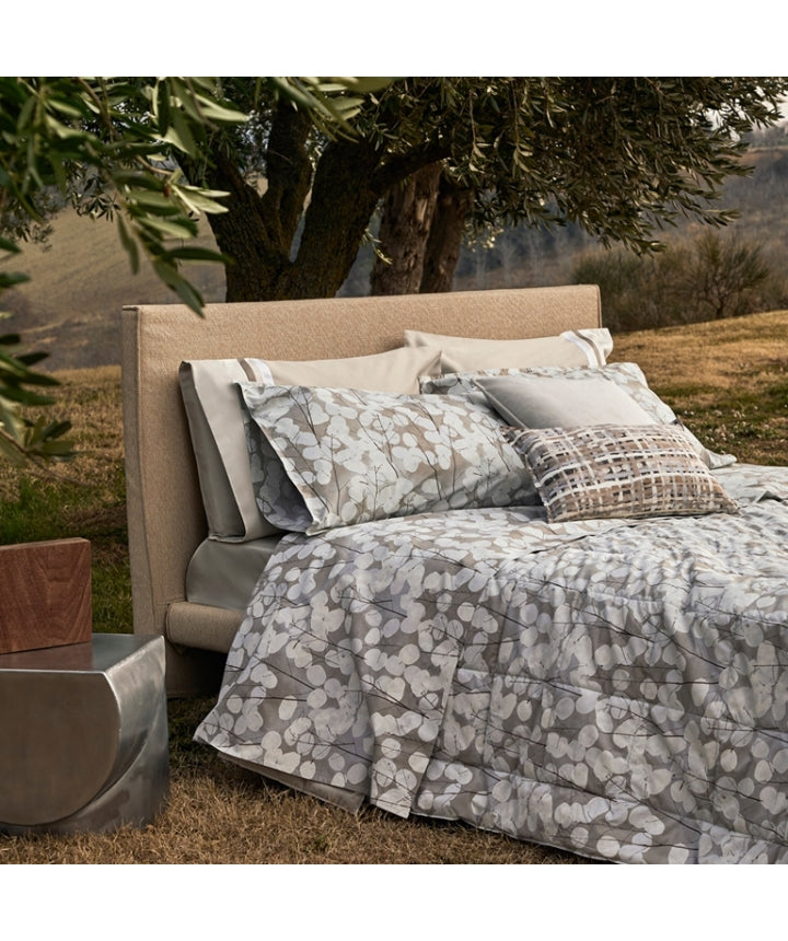 Linen Market Set Di Lenzuola Queen Size 4 Pezzi In Microfibra - Grigio Punteggiato Con Motivo Nido D'Ape: Morbide, Antipiega E Con Angoli Fino A 40 Cm