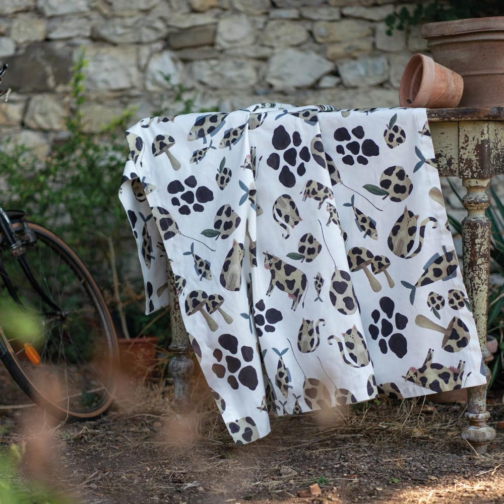 Pure Cotton Tablecloth TUSCAN WEAVING - Stain 