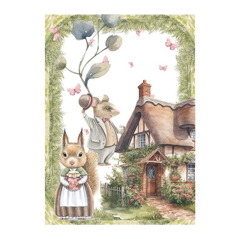 Strofinaccio in Cotone con Stampa Digitale Pasqua - Miller