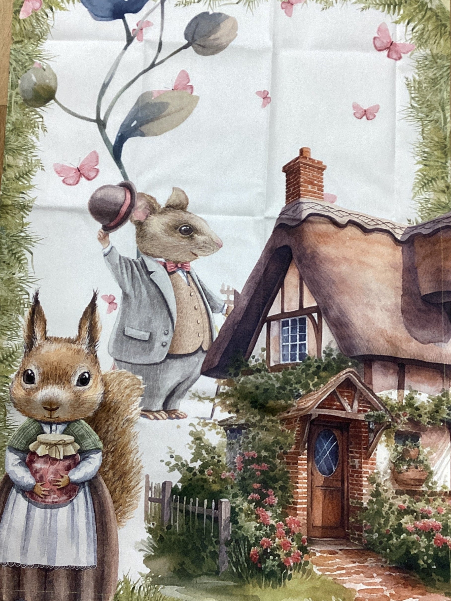 Strofinaccio in Cotone con Stampa Digitale Pasqua - Miller