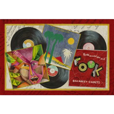 Tappeto in Poliestere Riciclato TipTap TESSITURA TOSCANA - Vinile