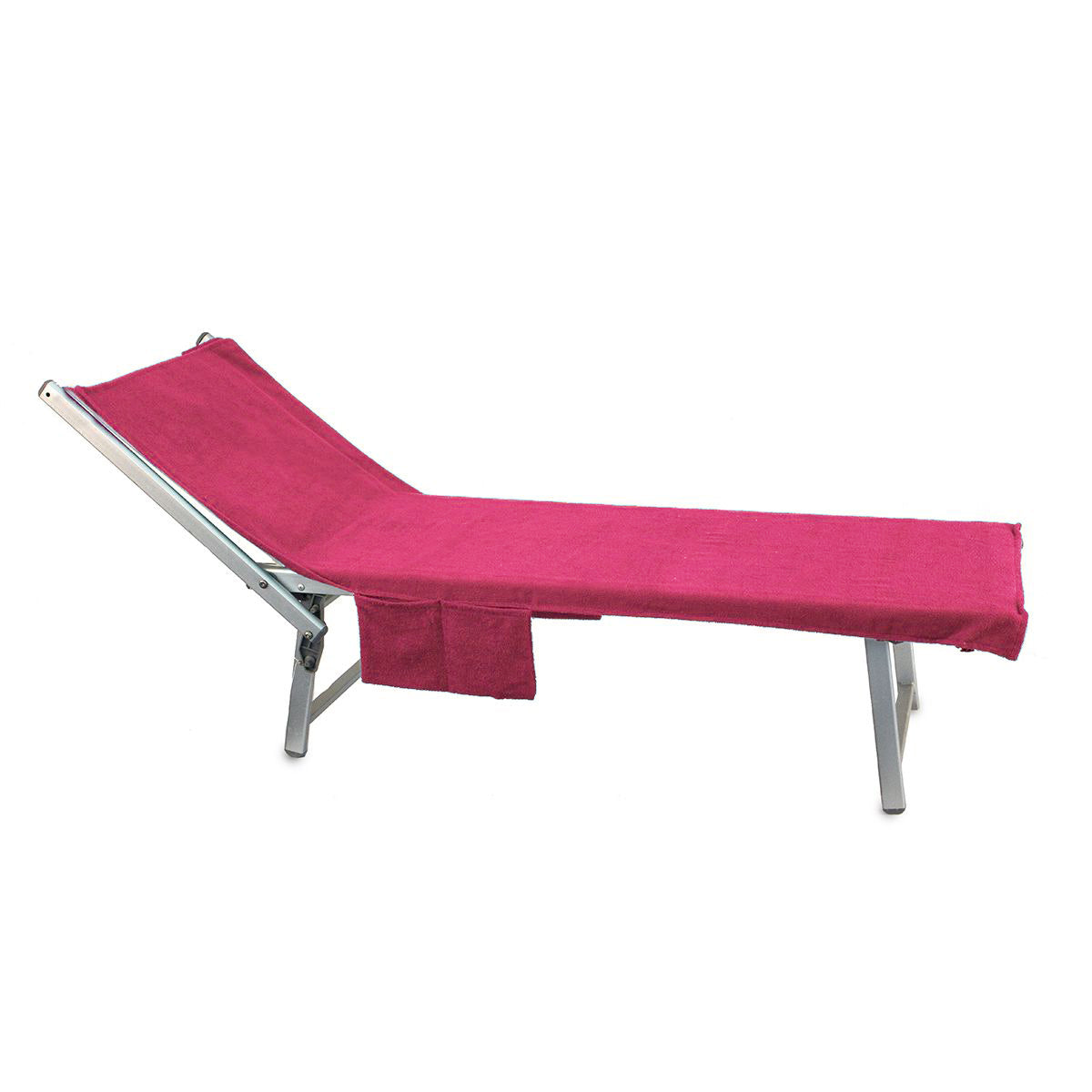 JOLIE Velor Terrycloth Bedspread with Corners and Pockets - Naxos