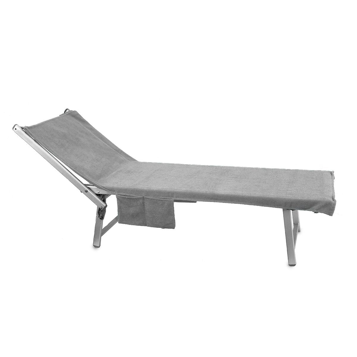 JOLIE Velor Terrycloth Bedspread with Corners and Pockets - Naxos
