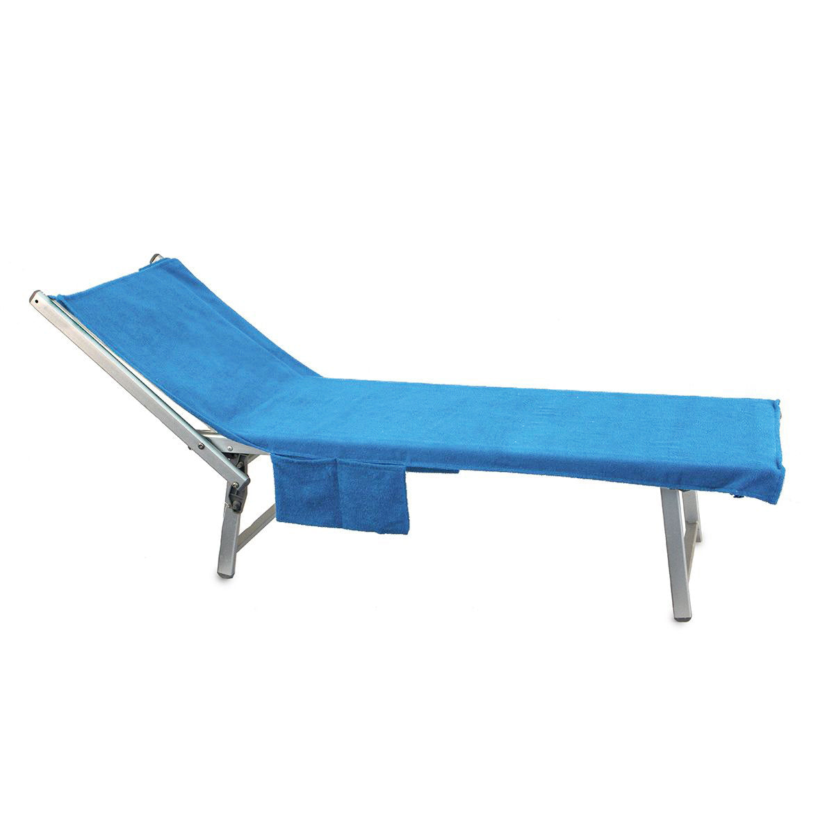 JOLIE Velor Terrycloth Bedspread with Corners and Pockets - Naxos
