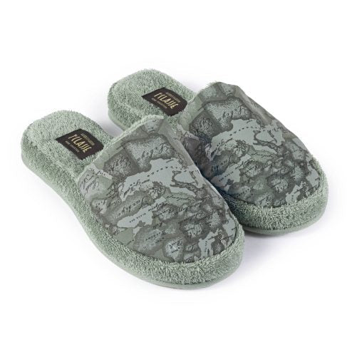 Ciabatte in Spugna ALVIERO MARTINI 1^ CLASSE - Geo Tartan Green