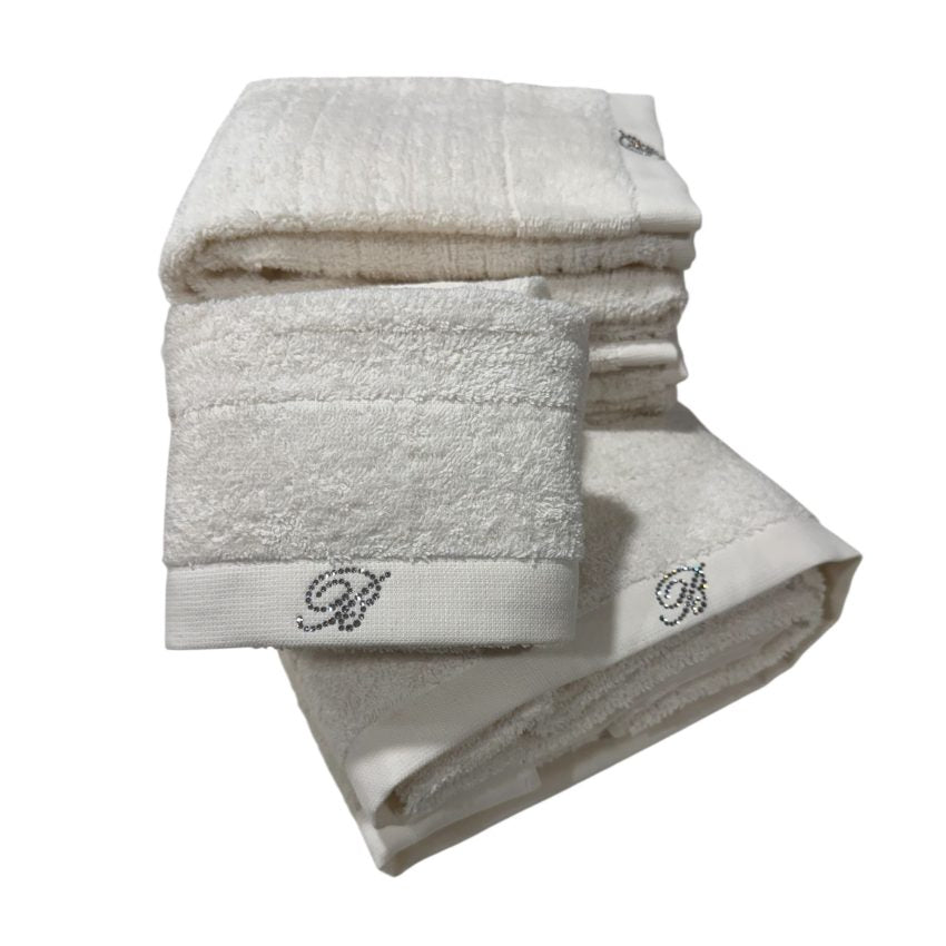 Set 5 Pezzi Asciugamani in Spugna BLUMARINE - Samira