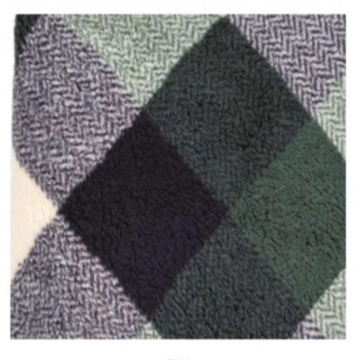 Plaid Sherpa Stampato+ retro in Sherpa in tinta - Innsbruck