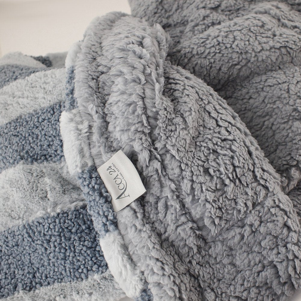 Sherpa Plaid 150x200 - Rivisondoli