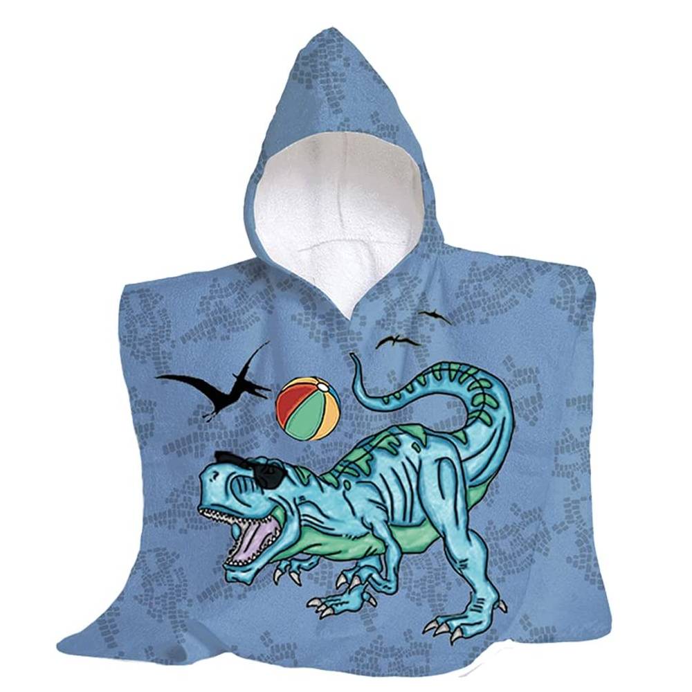 Accappatoio Poncho Bambino - Dinosaurus