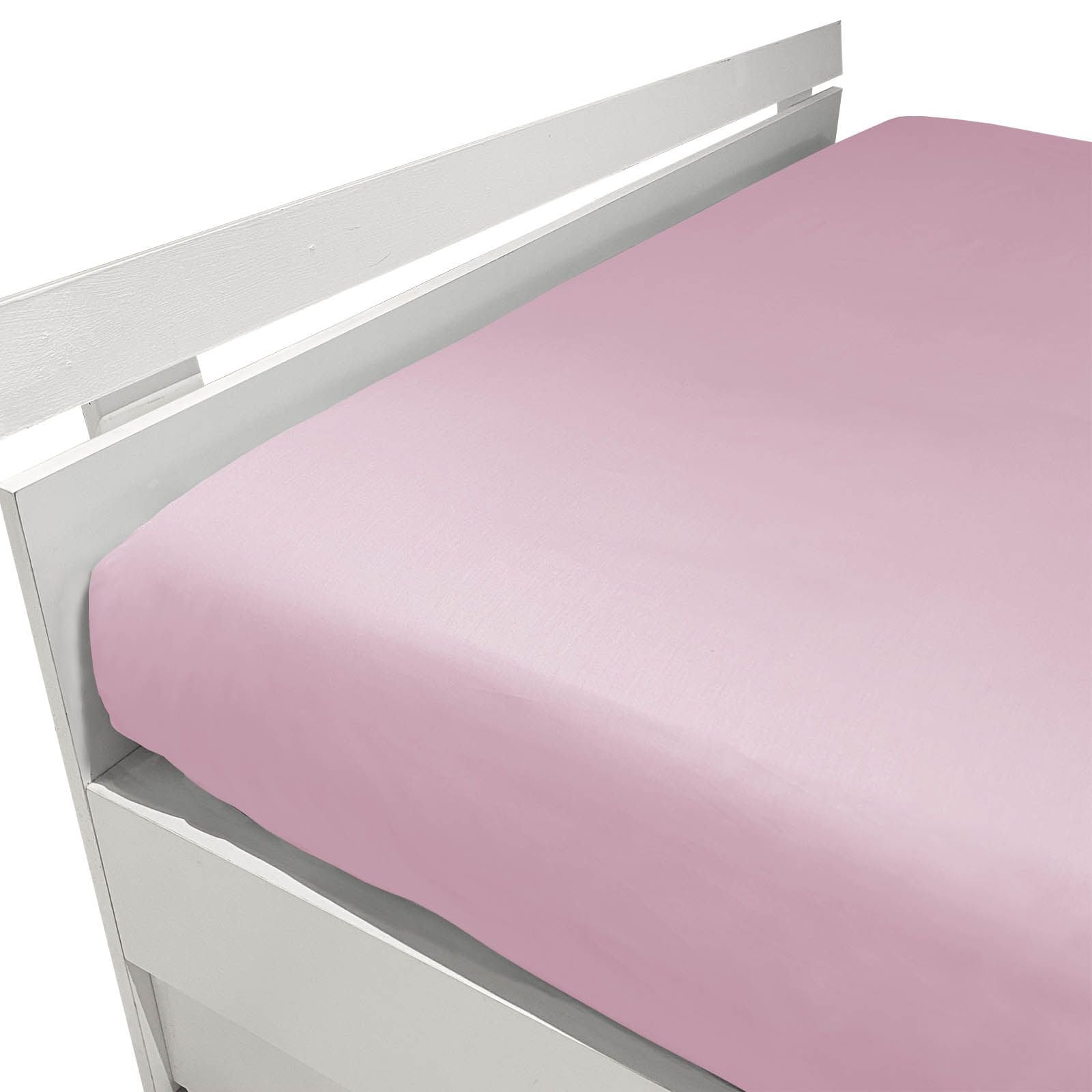 Fitted Sheet in Percale MIRABELLO - Louisiana Plain 
