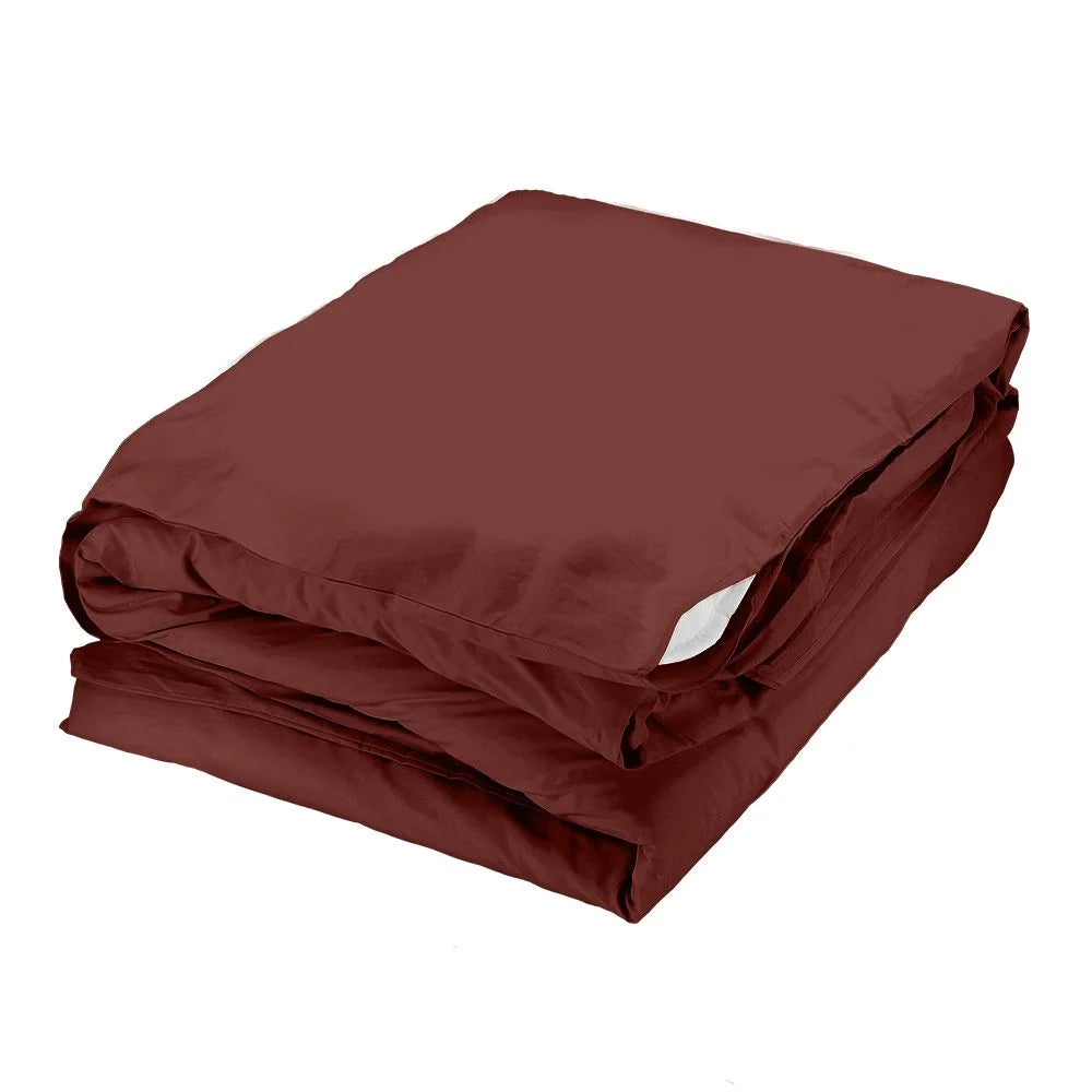 SOMMA Cotton Percale Duvet Cover - Origami