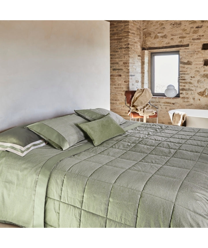 Completo lenzuola in Raso di Cotone FAZZINI - Sashiko
