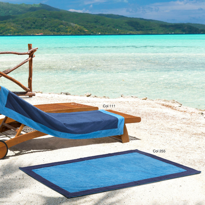 CARRARA Microsponge Beach Towel - Voyage