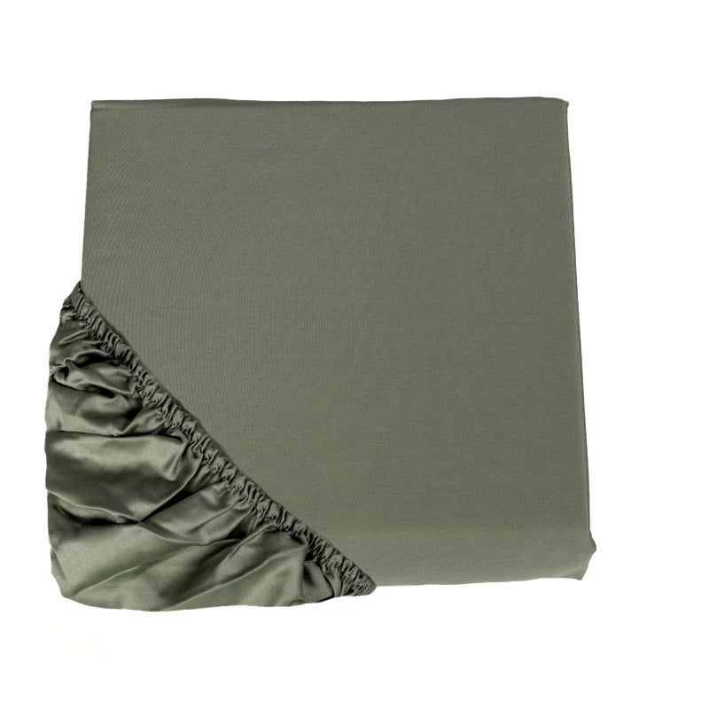 FAZZINI Satin Double Fitted Sheet - Fourteenth Century