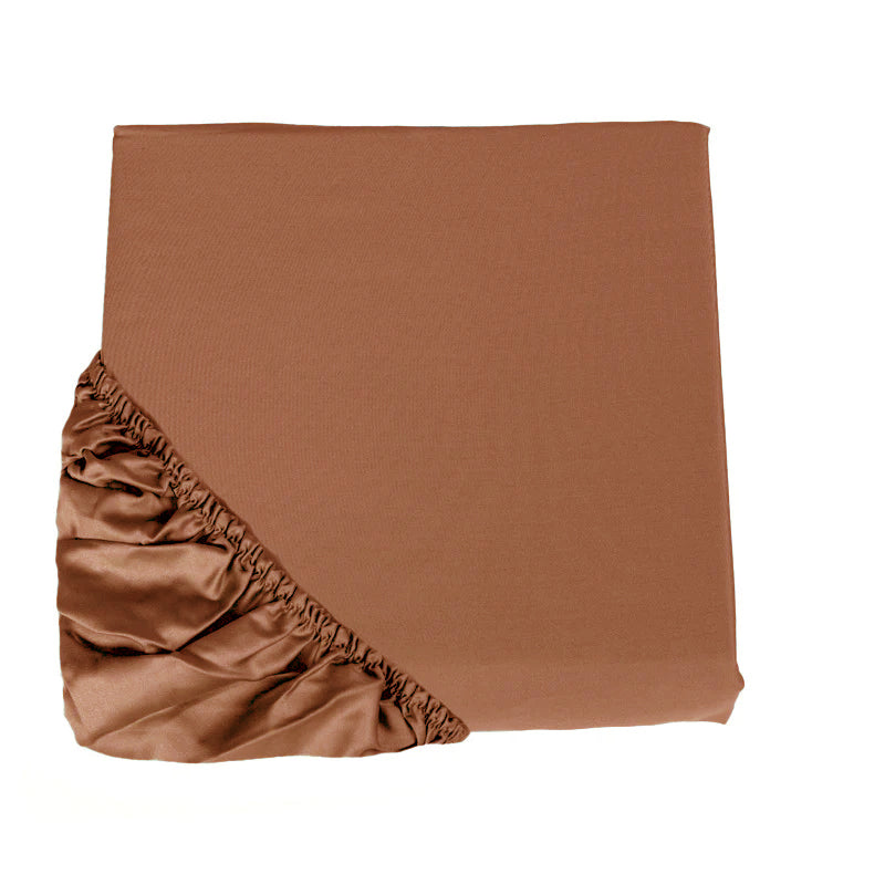 FAZZINI Satin Double Fitted Sheet - Fourteenth Century