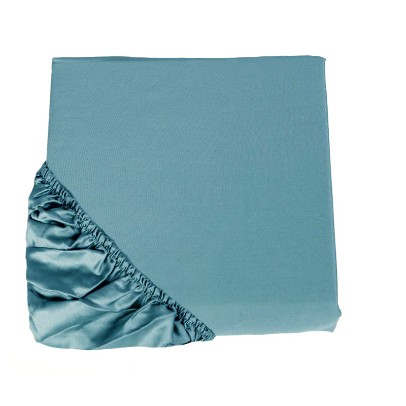FAZZINI Satin Double Fitted Sheet - Fourteenth Century