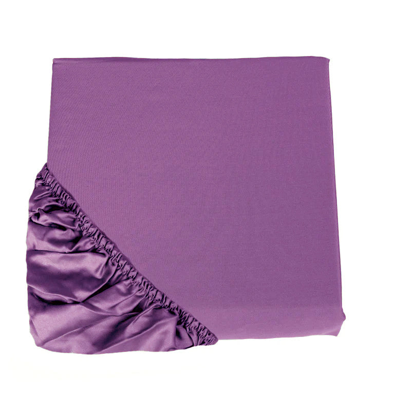 FAZZINI Satin Double Fitted Sheet - Fourteenth Century