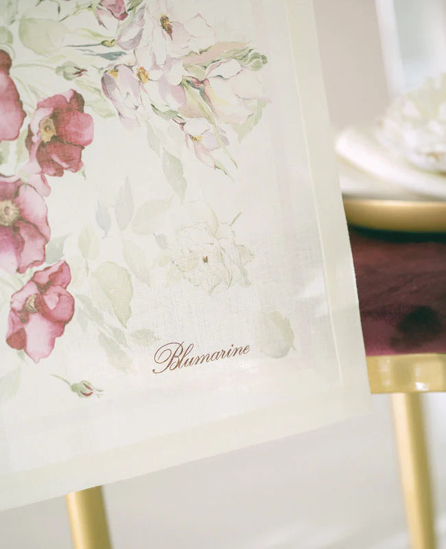 BLUMARINE Pure Linen Tea Towel - Trisha 