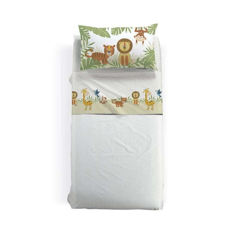 Completo Lenzuola in Cotone CALEFFI - Tropical