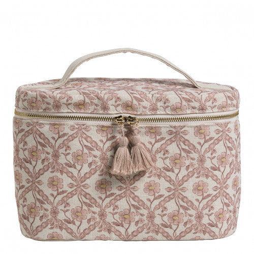 Beauty Case con Cerniera MATHILDE M. - Entelacs Fleuri