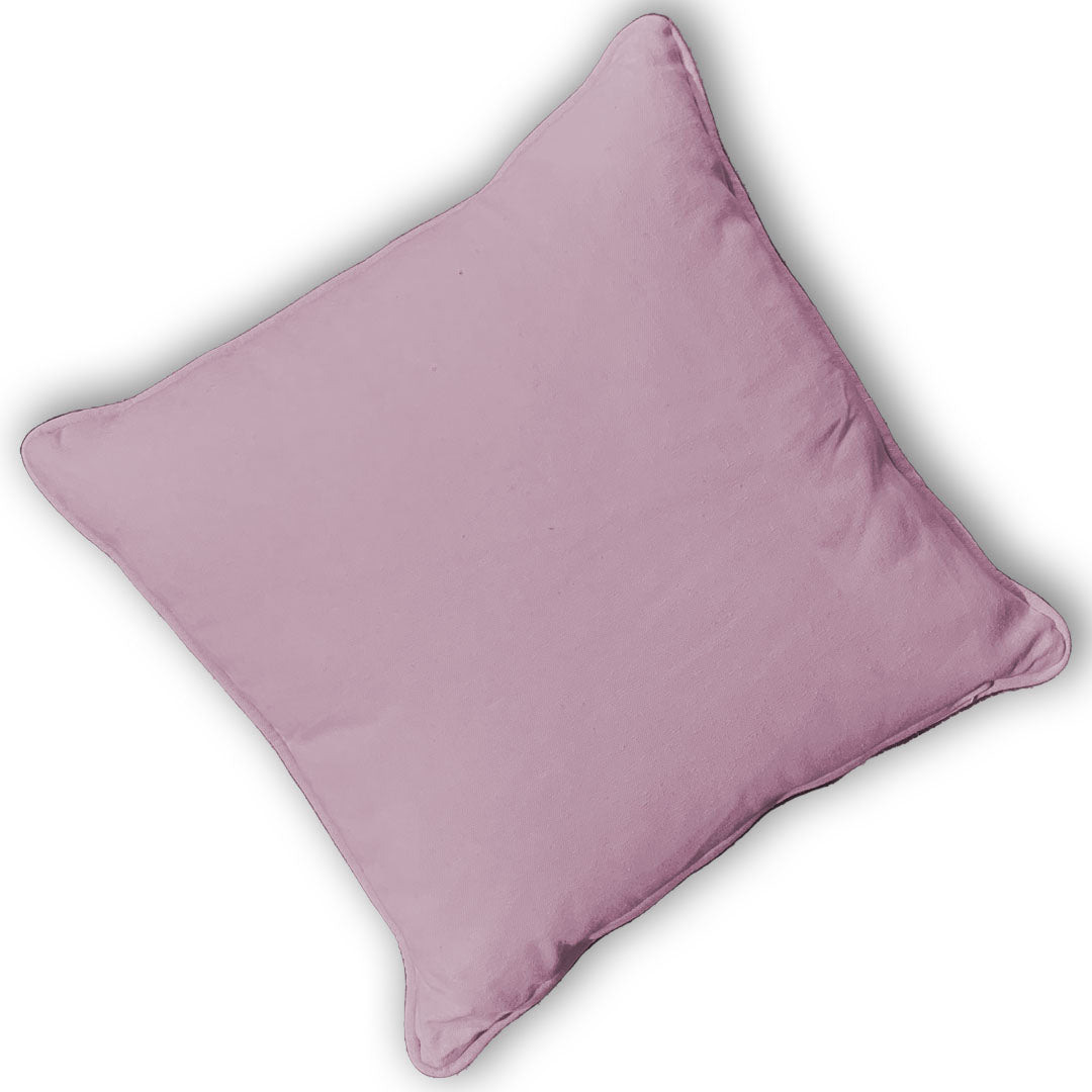 Plain Cotton Pillow Cover - Rainbow