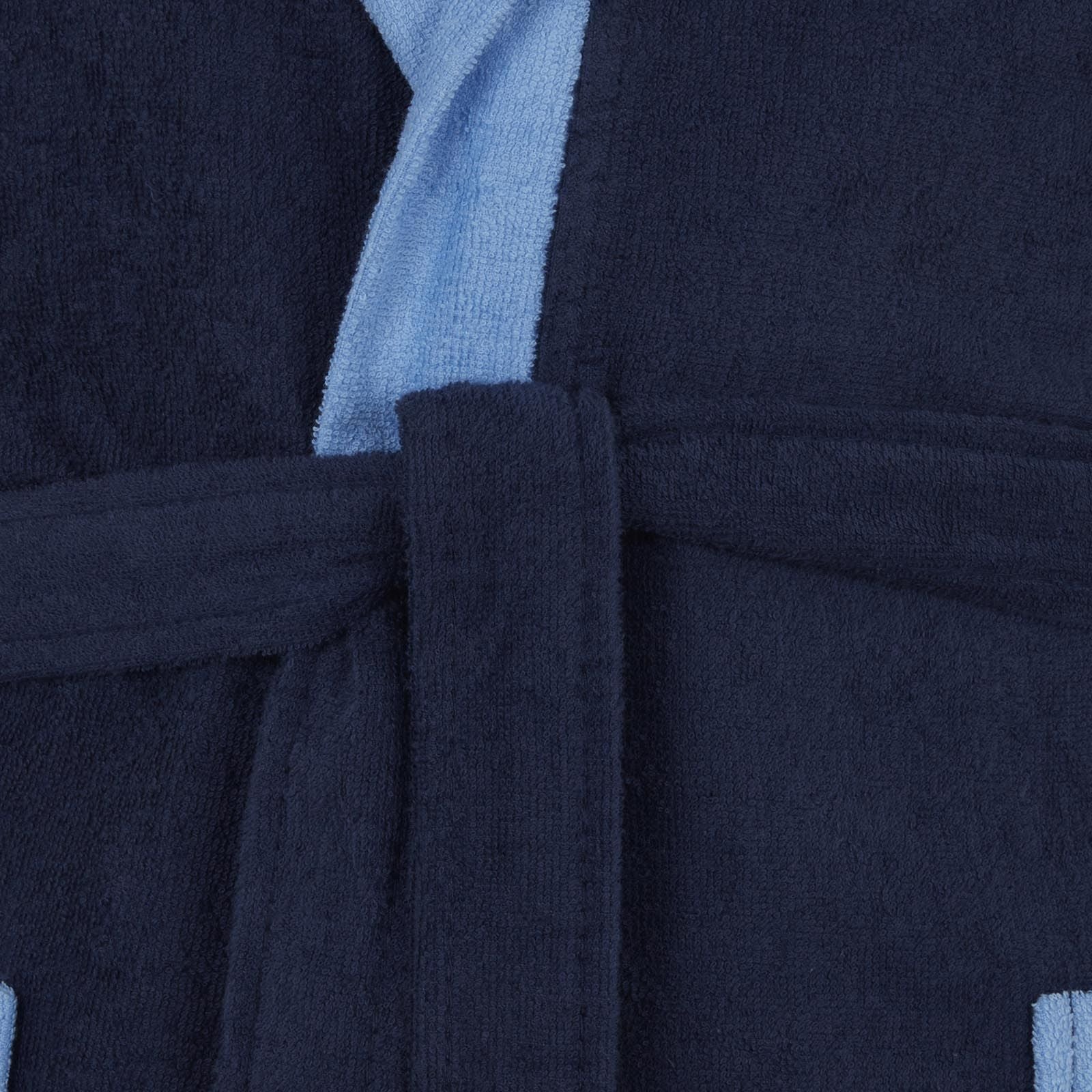 CARRARA Cotton Microterry Bathrobe with Hood - Voyage