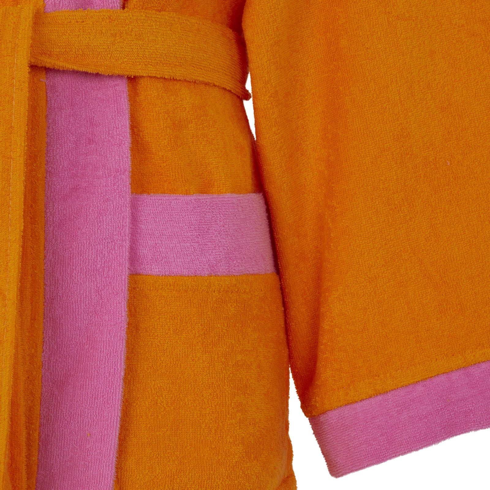 CARRARA Cotton Microterry Bathrobe with Hood - Voyage