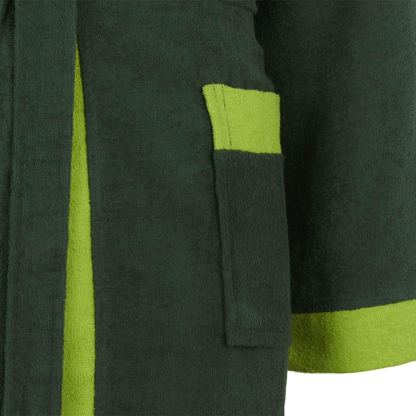 CARRARA Cotton Microterry Bathrobe with Hood - Voyage