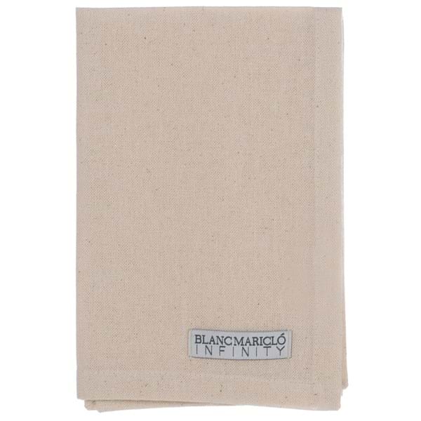 Set of 6 Plain Napkins BLANC MARICLO' - Infinity 