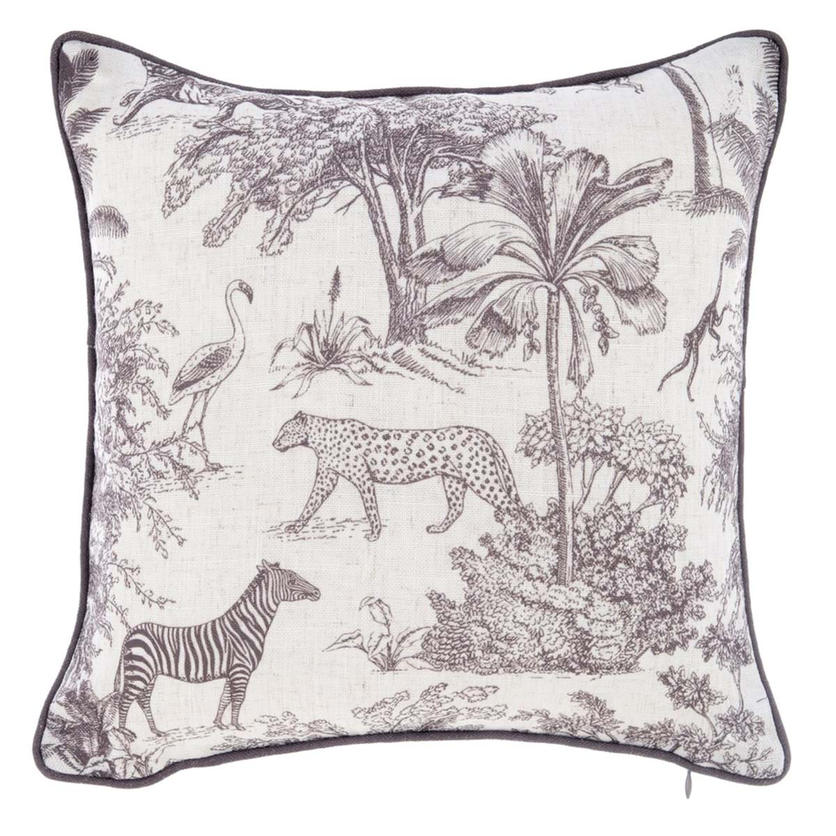 BLANC MARICLO' Furnishing Cushion - Jungle Fever