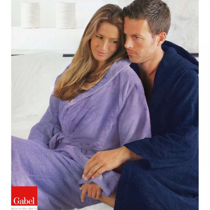 Accappatoio Unisex con Cappuccio in Spugna di Cotone Idrofilo GABEL - TU&Co