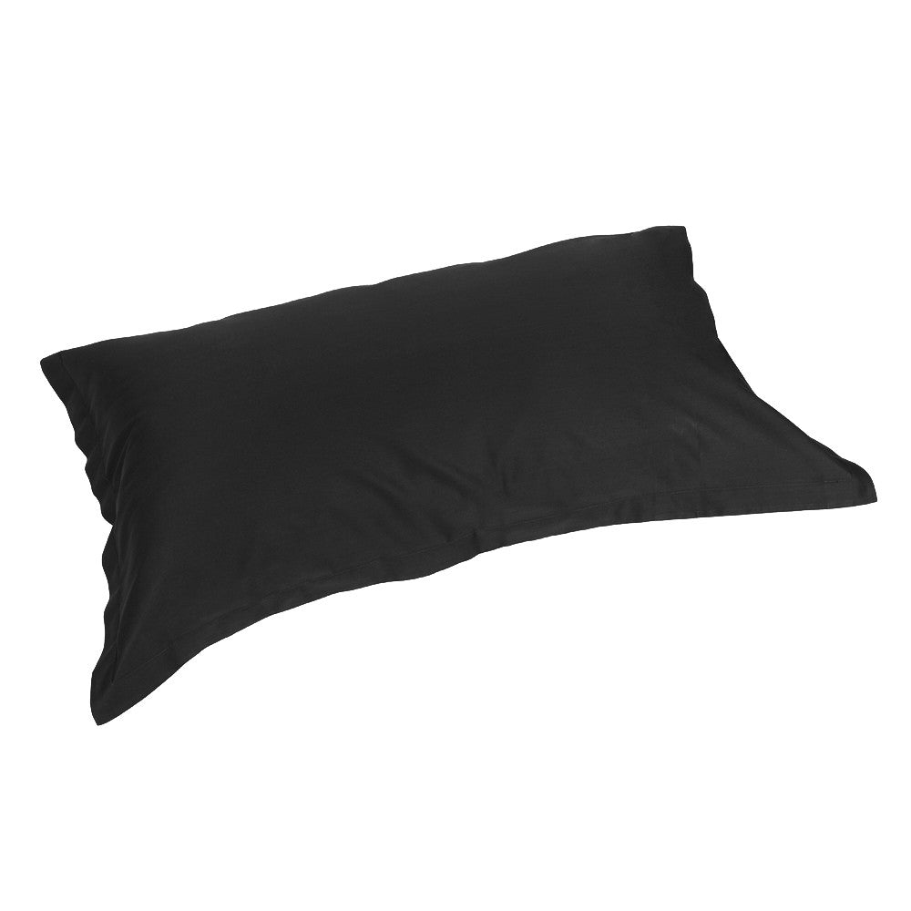 Pair of FAZZINI cotton satin pillowcases - Trecento